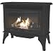 Pleasant Hearth VFS2-PH30DT 30,000 BTU 32 in. Intermediate Gas Vent Free Stove, Black