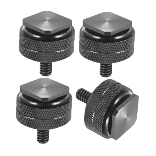 Adaptador de tornillo para cámara de 1/4" que estabiliza tu luz led y micrófono en la zapata