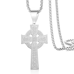 silver celtic cross
