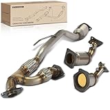 A-Premium 3-PC Front and Rear Catalytic Converter Direct-Fit Compatible with Nissan Murano 2009-2017, 3.5L, EPA Compliant