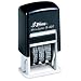 Shiny Self-Inking Rubber Date Stamp - S-300 - RED INK (42510-R)