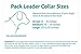 Cesar Millan Pack Leader Collar™ - Trainingshalsband des Hundeflüsterers Cesar Millan (Groß, Blau)