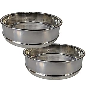 Roestvrij stalen plantenpot, 304 roestvrijstalen kiempot, zaadspruitbak, zaadplant, kiembak voor bonen, Mung Bean Sprouts Tarwegras, 2 stuks