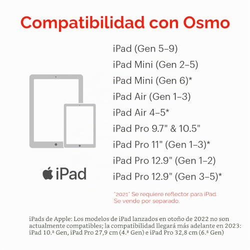 Osmo Genius Starter Kit: estimula la mente de tus hijos con juegos interactivos para iPad 6