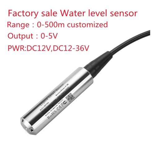 Sensor de nivel de agua RS485 con salida de 0-5V y un rango de 2m para pozos 4