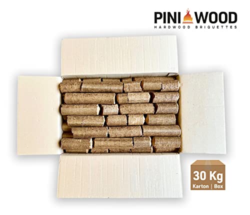 Briquettes en chêne de qualité supérieure pour poêle performant PINI - 3