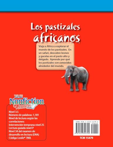Los pastizales africanos (African Grasslands) (Spanish Version) (TIME FOR KIDS(r) Nonfiction Readers) (Spanish Edition) - Image 2