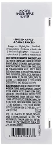 E.l.f. Cosmetics Bite-Size Face Duo, Highlighter, Bronzer & Blush Palette, Highly Pigmented, Spiced Apple, 0.049 Oz (1.4G), 0.049 Ounces #TOP1