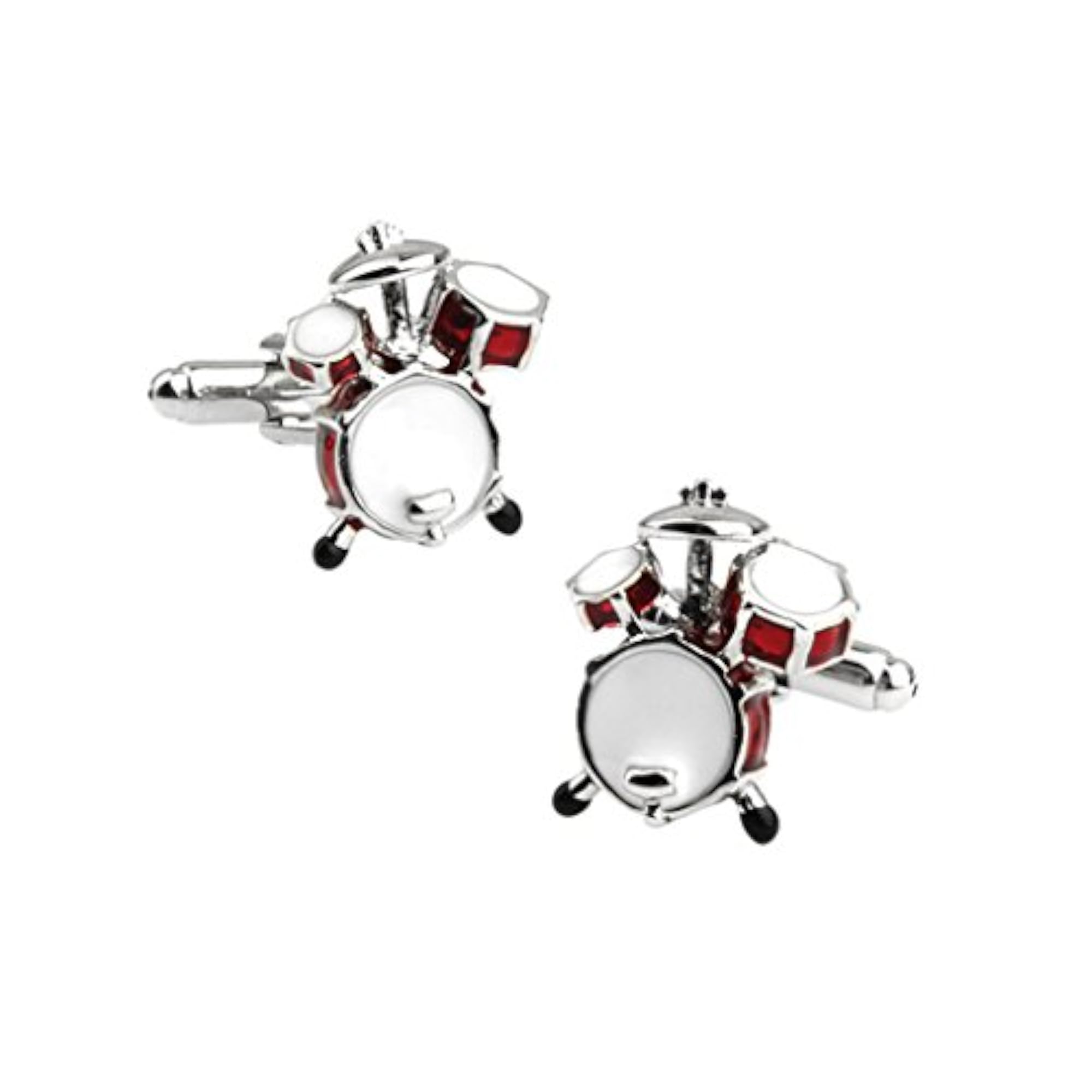 Music Drum Shape Cufflinks, Gift for Him