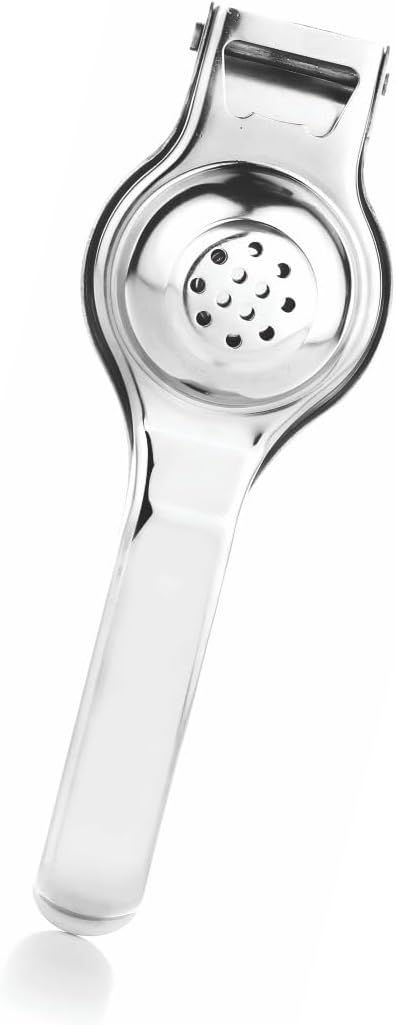 Signoraware Lemon Squeezer with Bottle Opener Food Grade Stainless Steel, Set of 1, Silver