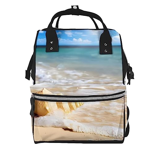 Sac à couches grande capacité multifonction imperméable pour maman et papa actifs