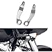 VLGCLBK Chrome Fairing Support Bracket Mount Kit Cast Aluminium Array Compatible with Harley Davidson