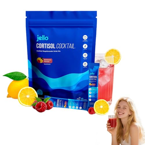 Jello Cortisol Cocktail Pulver Cortisol Senken Abnehmen (1 Beutel)