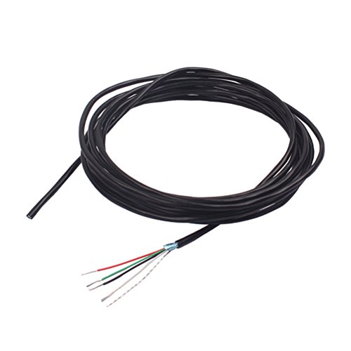 ULTNICE Câble de micro blindé pour guitare 4 fils Cover