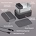 Bentgo Heat - Electric Lunch Box - Portable Food Warmer for Adults, Heated Lunch Box for Work, Travel, School & On the Go, Plug Into Wall or Car, Ideal for Ages 14+, 12V/24V & 120V Cords (Obsidian)