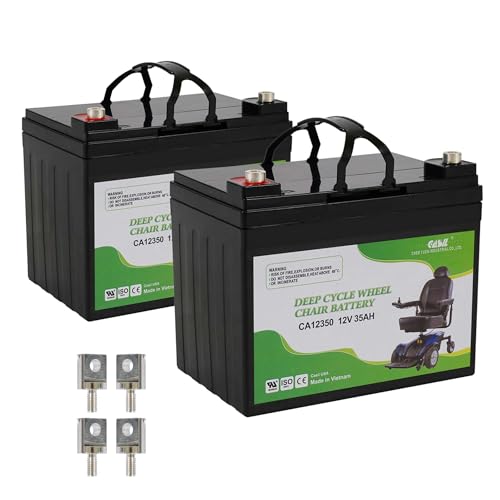 Casil 2-Pack 12V 35Ah AGM Deep Cycle Battery – U1 Mobility