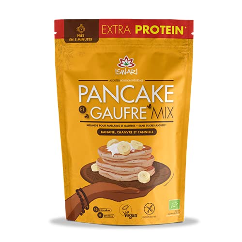 Pancake et Gaufre Mix - Banane, Chanvre et Cannelle 400g Cover