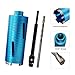 GVHAKG 11Pcs Diamond Core Drill Set 42 mm, 52 mm, 65 mm, 117 mm, 127 mm Diamond Core Drills,Concrete Core Drill for Brick, Concrete, Granite, Marble and Stone