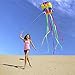 14ft R2F Rainbow Soft Octopus Kite for Kids and Audlts-Large Kite with 11.5ft Long Tail and 200ft Flying line-Easy to Fly Toy for Outdoor Games Beach and Activities