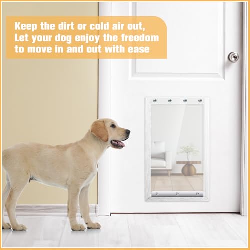 Ripeng-Dog-Door-Replacement-Flaps-Compatible-with-Dog-Door-Model-Clear-Weatherproof-Pet-Flap-Home-Supplies-Easy-to-Install