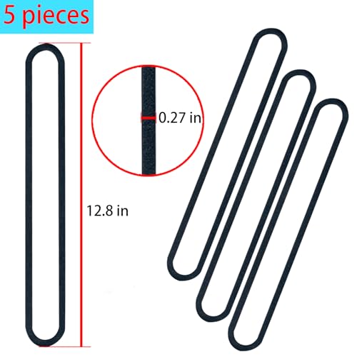 ziHenryDa 4 Pack Foam Replacement Gaskets compatible with Anova Culinary Precision Vacuum Sealer Pro,Replacement Gaskets for Anova Culinary Precision Vacuum Sealer Pro (12.8 * 1.56 * 0.35)