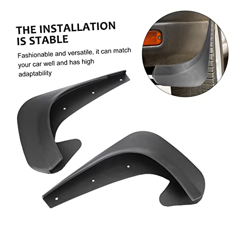 MUSISALY 4 Pçs Pára-Lamas Universais Rodas Automotivas Guarda-Lamas Para Roda De Carro Guarda-Lamas
