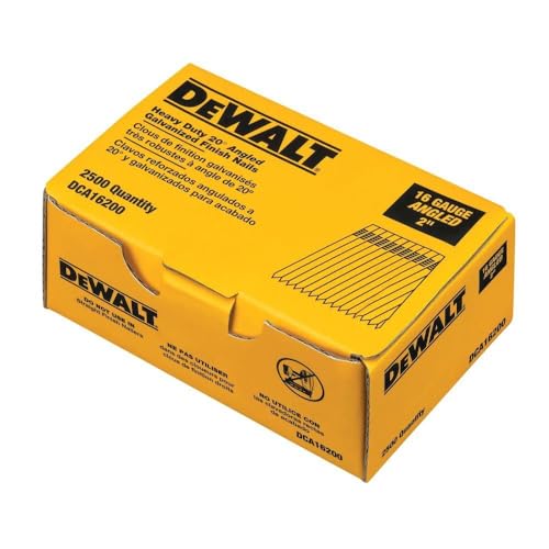 DeWalt DCA16200 2\" Heavy Duty 20-Degree Angled Galvanized Finish Nails - Thumbnail 3