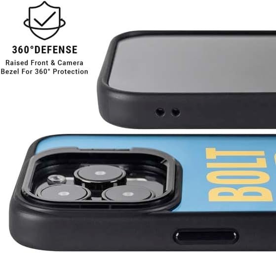 Skinit Kickstand Phone Case Compatible with iPhone 14 Pro Max - Officially Licensed NFL Los Angeles Chargers Team Motto Design