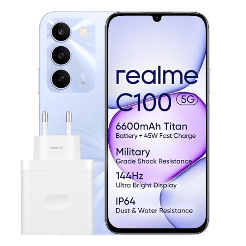 realme C100 5G Smartphone 4+256 GB, 6,8