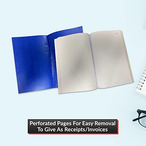 1-80 Pages Numbered Invoice Duplicate Book, Full A5 Size Invoice Duplicate Book for Business, Home, Office, Shop and Warehouse (1)