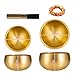 Handmade Tibetan Singing Bowl Set – Nepalese Sound Bowl for Meditation, Yoga & Chakra Balancing – Decorative Mindfulness Gift with Mallet & Cushion (3in)