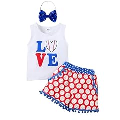 Red White Blue Clothing Set