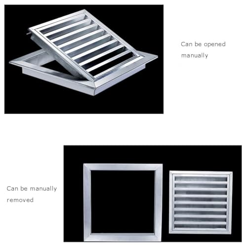 Panel de acceso para paneles de yeso en acero inoxidable 304 ventilado 4