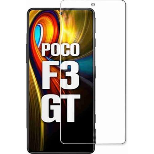 Image of Embed HD-Clear Screen Guard for POCO F3 GT - Harder or Durable Plastic & More Impact-Resistant Than Glass, with Free Installation Kit