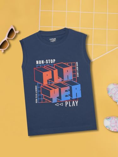 Image of Dollar Champion Cotton Regular Fit T-Shirts for Boys -Actual Color May Vary