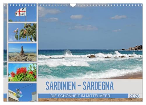 SARDINIEN - SARDEGNA (Wandkalender 2026 DIN A3 quer), CALVENDO Monatskalender: