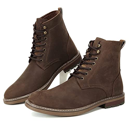 Arkbird Men's Motocycle Combat Boots, Comfortable Stylish Lace Up Fashion Casual Boot For Men3