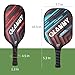 OLANNY Pickleball Paddles Set | Includes 4 Pickleball Paddles + 6 Balls+ 4 Replacement Soft Grip + 1 Portable Carry Bag | Premium Rackets Face & Polymer Honeycomb Core