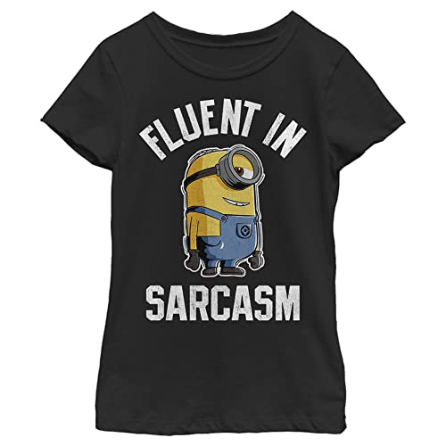 Minions Girl's Sarcasm Fluency T-Shirt