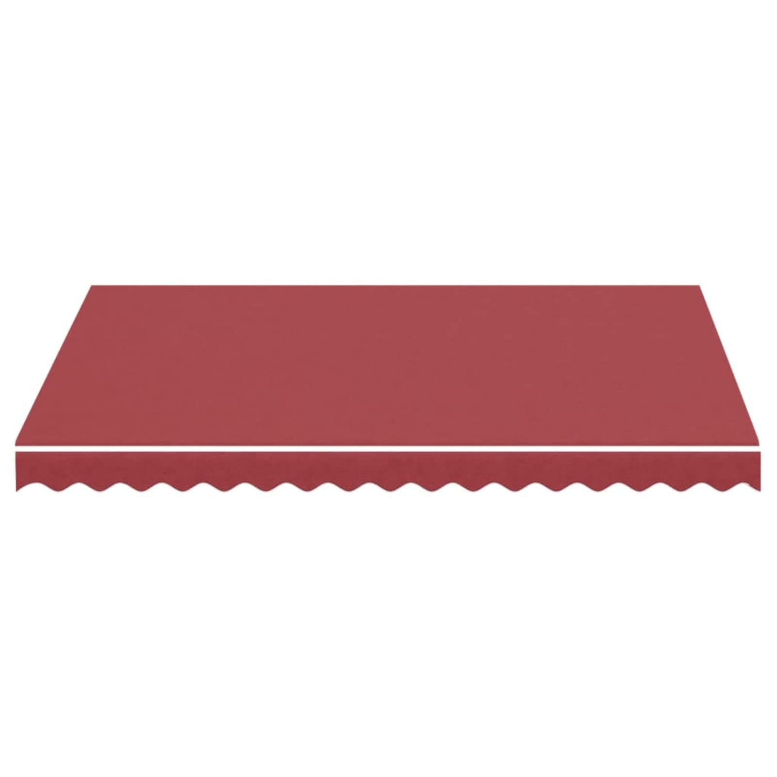 Tessuto di Ricambio per Tenda da Sole Rosso Borgogna 3x2,5 m,Tessuto di Ricambio Tenda da Sole,Telo Tenda da Sole,Tende da Sole-311965