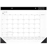 2022 Desk Calendar by AT-A-GLANCE, Monthly Desk Pad, 21-3/4' x 17', Standard, Contemporary (SK24X00)