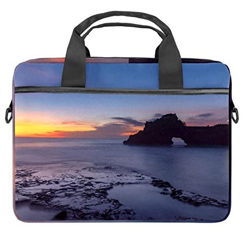 Sacoche ordinateur portable 13 14 pouces sac bandoulière multicolore housse PC portable