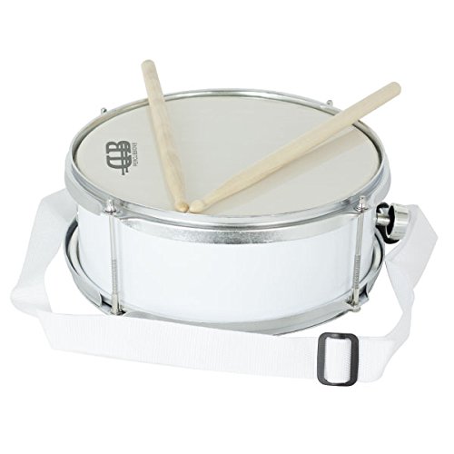 DB Percussion DB0101 - Caja infantil 10" x 4" 4 divabed-bord-torn, color blanco