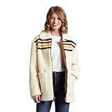PENDLETON Sherpa Fleece Jacket, Women - Glacier Sunset - Extra Large