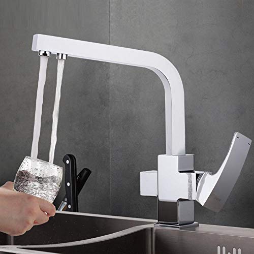 Mitigeur d'évier de cuisine en bronze pour sublimer vos recettes à l'eau pure