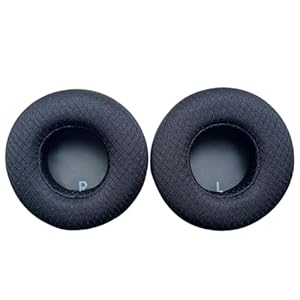 2er Set Ersatz Ohrpolster für JBL CLUB 700 und 700BT Kopfh?rer, Atmungsaktives Mesh Material mit Memory Foam, Schwarz