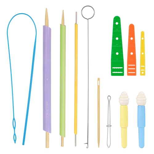 15pcs Fabric Tube Turners Set, Multifunctional Fabric Tube Turner Tool for Sewing Threading Crafting & DIY Projects Practical Sewing Accessories