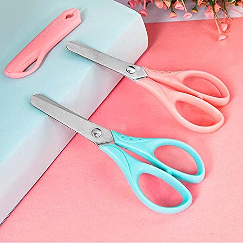 Büroschere,Bastelschere,Scheren 2er Set,Bastel-Papierschere,Geeignet für Jugendliche, Lehrer,Handwerkerausbildung
