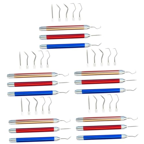 ARTIBETTER 5 Sets Craft Weeding Tool Set Tool for Vinyl 5 Engraving Accessories DIY Lettering Kit Built-in Led