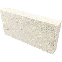 Lynn Manufacturing Insulating Fire Brick, Heat Insulation Block, Low Thermal Conductivity, 1.25" x 4.5" x 9" Split, Single Pack, 2600-F Rated, for Kilns, Forges, Furnaces, Soldering, 3146P
